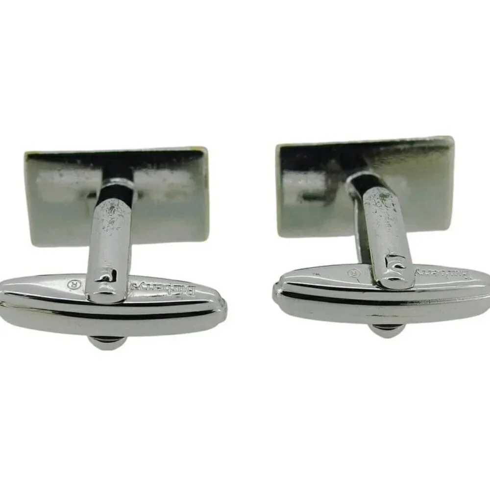 BURBERRY cuffs Silver gold Women Authentic secondhand